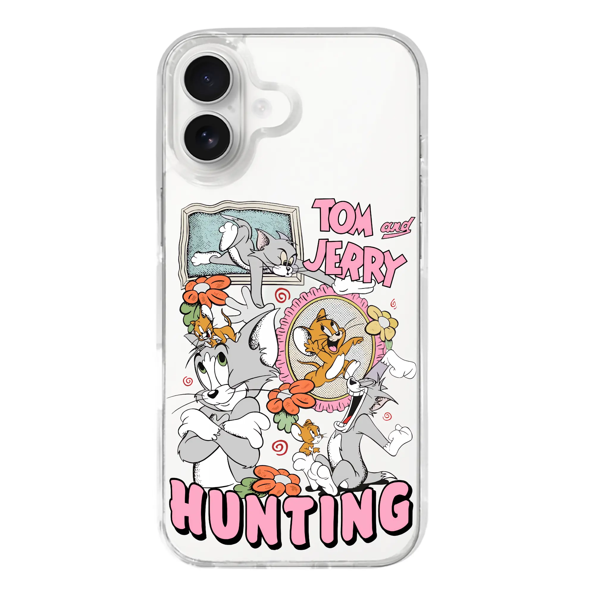 トムとジェリー グッズ ジェリー - iPhone 17シリーズ 透明スマホケース – 薄型・耐衝撃・精密フィット保護カバー